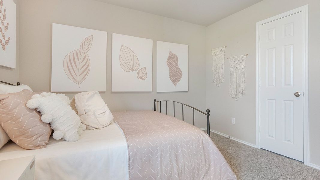 Furnished interior in a model home at Pecan Creek in Temple (Image 26).