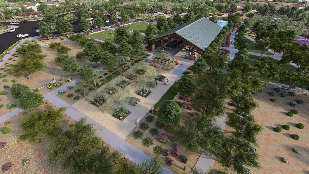 Amenities | Pavilion | Elara at Moonlight | New Homes in Maricopa, AZ by Landsea Homes