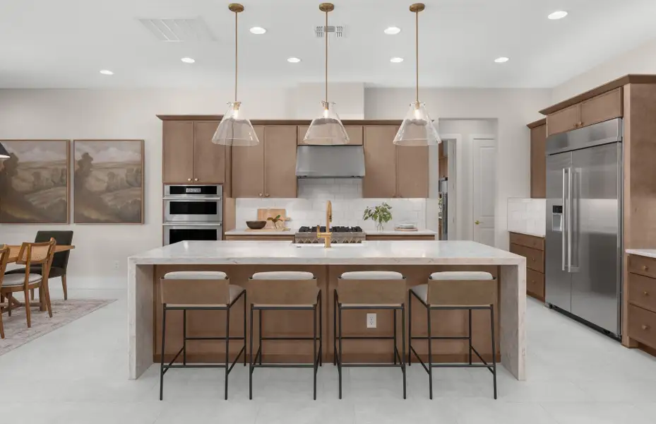 Furnished interior in a model home at Upper Canyon in Phoenix (Image 6).