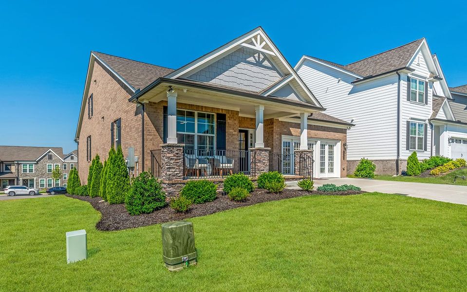 Front exterior of a home in the McCain's Station community, located in Gallatin, TN (Image 10). Front exterior of a home in the McCain's Station community, located in Gallatin, TN (Image 10).