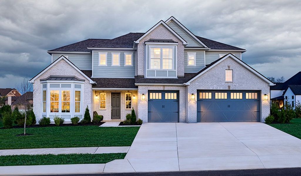Front exterior of a home in the August Park community, located in Spring Hill, TN (Image 14).