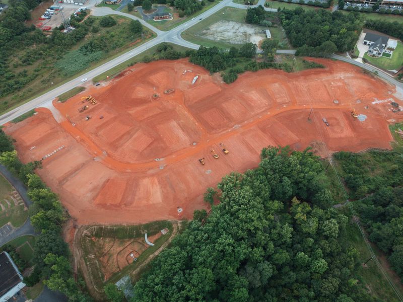 Site preparation and early development at Saluda Ridge in Piedmont, SC (Image 11).