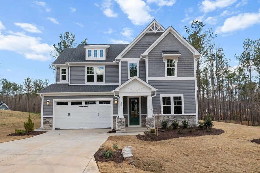 Front exterior of a home in the Baylee Ridge community, located in Selma, NC (Image 38).