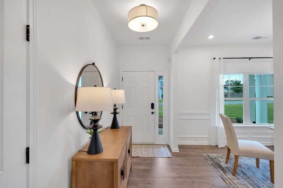 Furnished interior in a model home at Maple Village in Adairsville (Image 6).