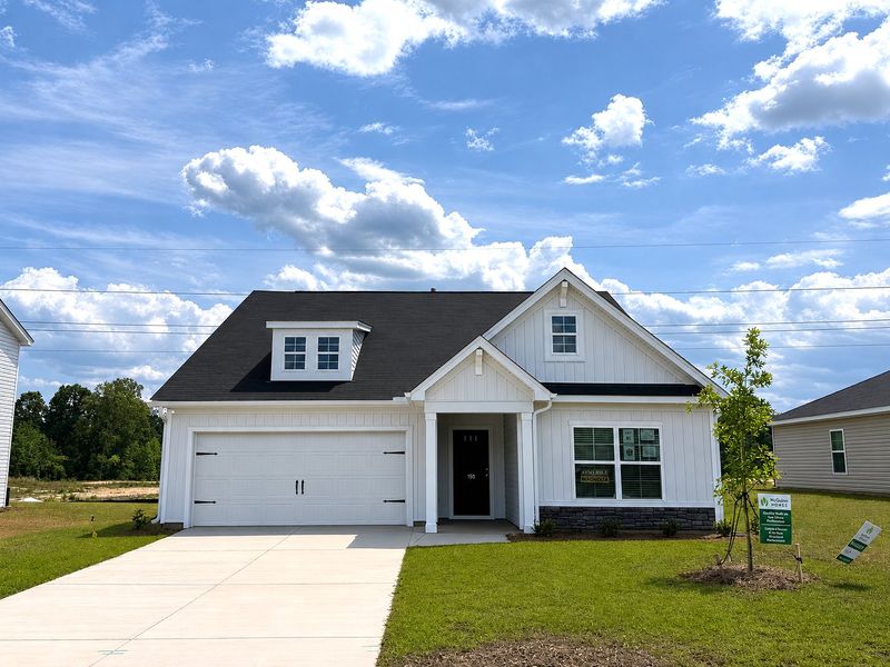 Front exterior of a home in the Reserve at Mill Creek community, located in Columbia, SC (Image 4).