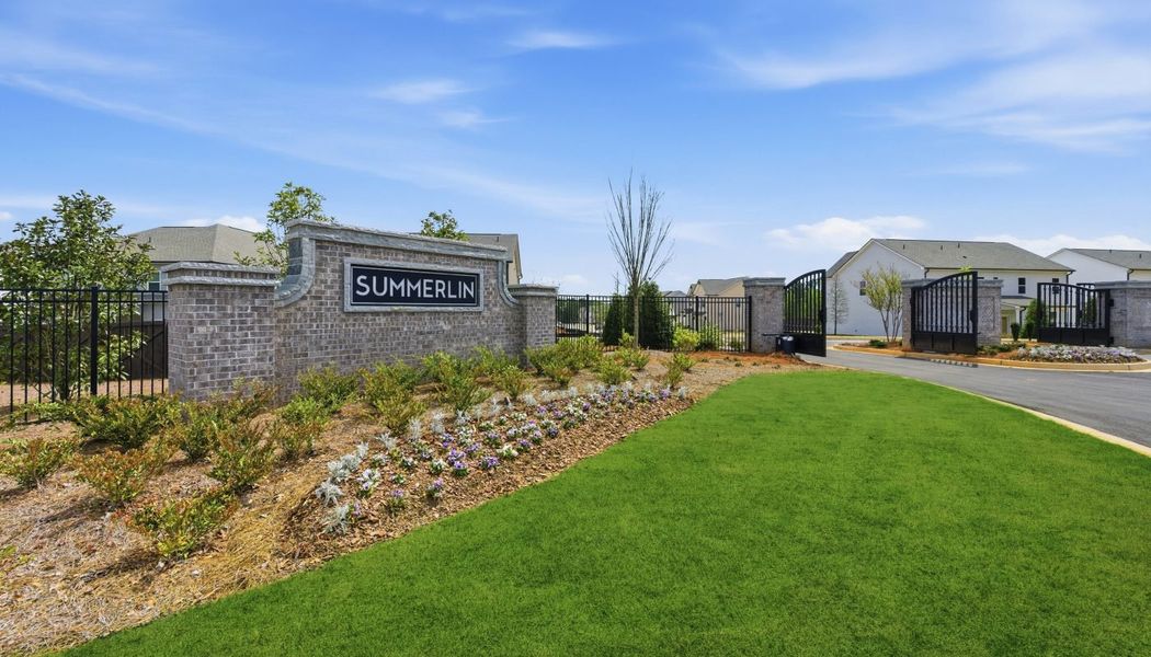Entrance to the Summerlin community in Winder, GA, featuring signage and landscaping (Image 14).