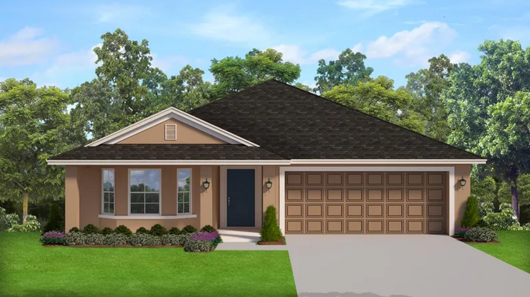 Front exterior of a home in the Citrus Landing community, located in Davenport, FL (Image 16).