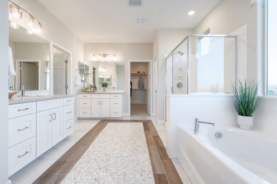 Furnished interior in a model home at Alora at Ironwing in Litchfield Park (Image 24).