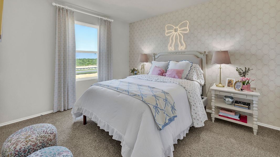 Furnished interior in a model home at Bollinger in Maxwell (Image 24). Furnished interior in a model home at Bollinger in Maxwell (Image 24).
