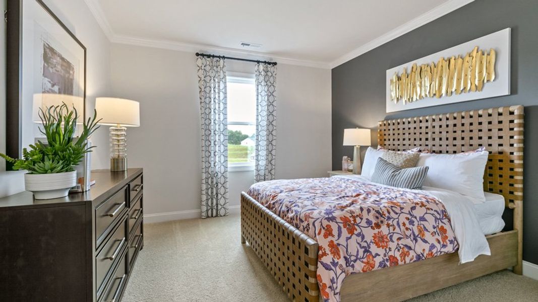 Furnished interior in a model home at Horton Park in Apex (Image 13). Furnished interior in a model home at Horton Park in Apex (Image 13).