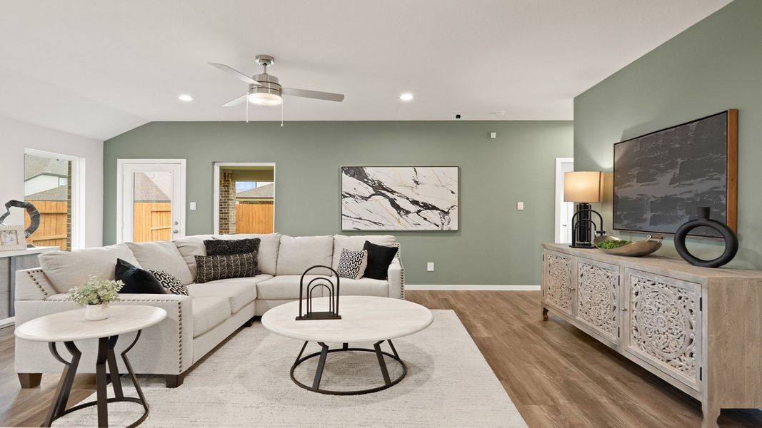 Furnished interior in a model home at Sunterra in Katy (Image 23). Furnished interior in a model home at Sunterra in Katy (Image 23).