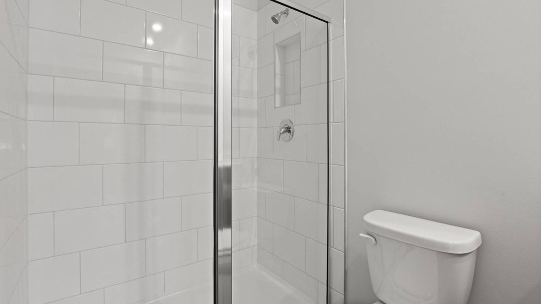 Furnished interior in a model home at Rivers Reach in Yemassee (Image 11).