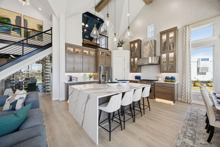 Furnished interior in a model home at Grand Estates of Anna in Anna (Image 6).