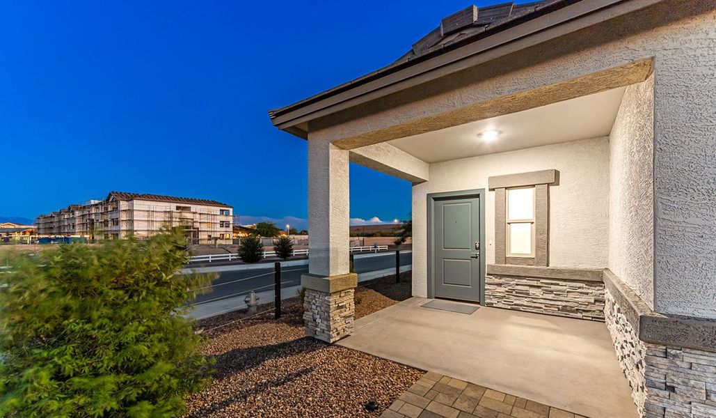 Exterior details of a home in Coronet at Gladden Farms, Marana (Image 5).