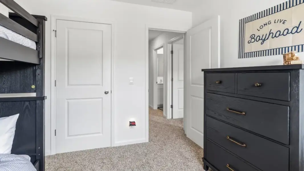 Furnished interior in a model home at Cherokee Overlook in Sevierville (Image 26).