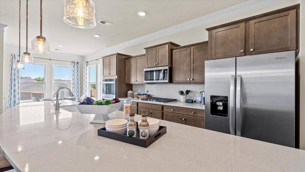 Furnished interior in a model home at The Villas at Pine Valley in Boiling Springs (Image 7). Furnished interior in a model home at The Villas at Pine Valley in Boiling Springs (Image 7).