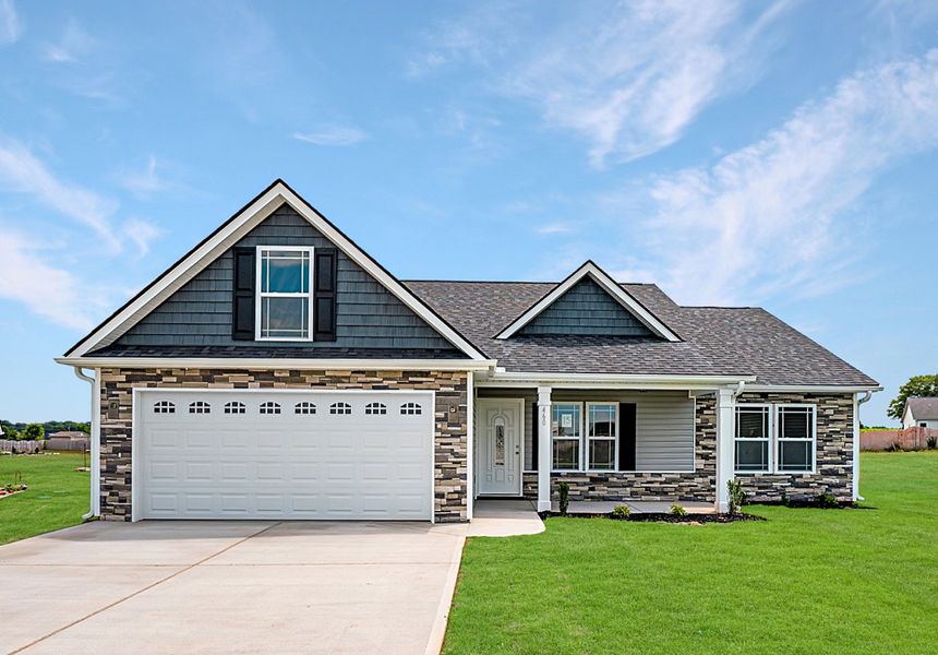 Front exterior of a home in the Hampshire Heights community, located in Moore, SC (Image 3). Front exterior of a home in the Hampshire Heights community, located in Moore, SC (Image 3).