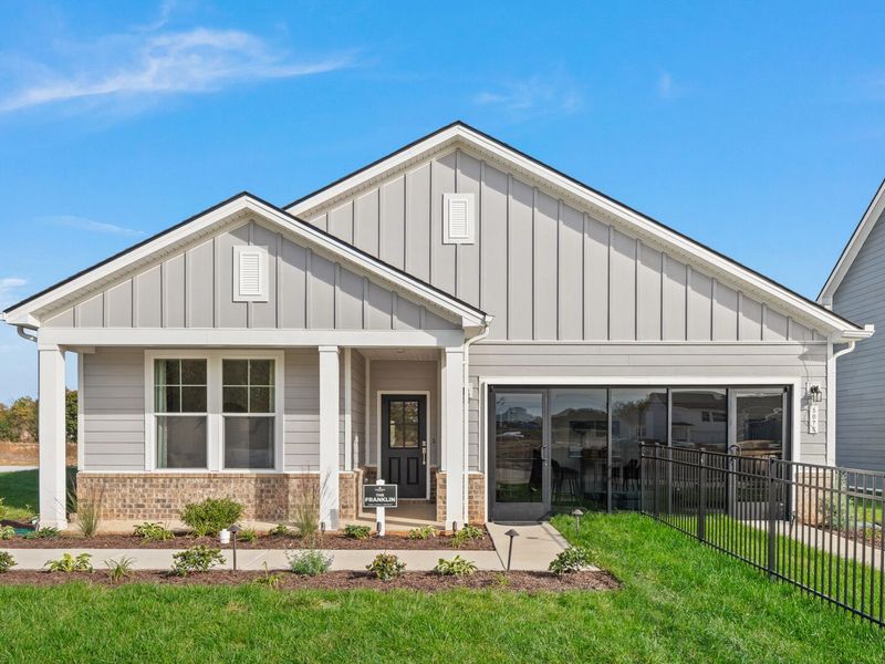 Front exterior of a home in the Sage Farms community, located in White House, TN (Image 2).