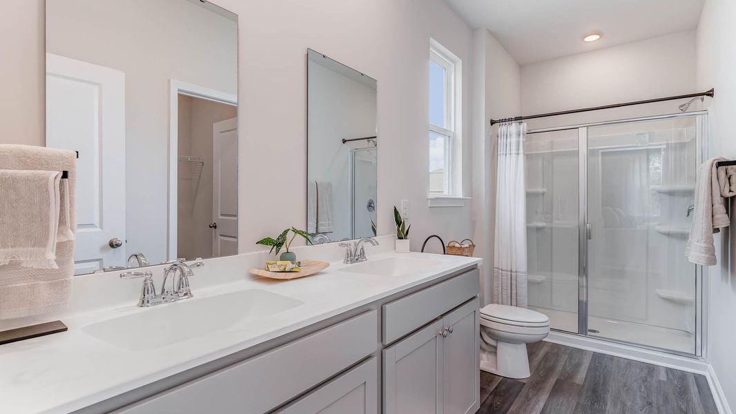 Furnished interior in a model home at Hemingway Landing in Conway (Image 12). Furnished interior in a model home at Hemingway Landing in Conway (Image 12).