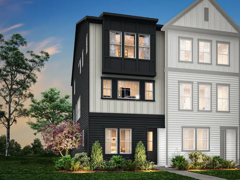 Front exterior of a home in the Bellflower community, located in Charlotte, NC (Image 5).