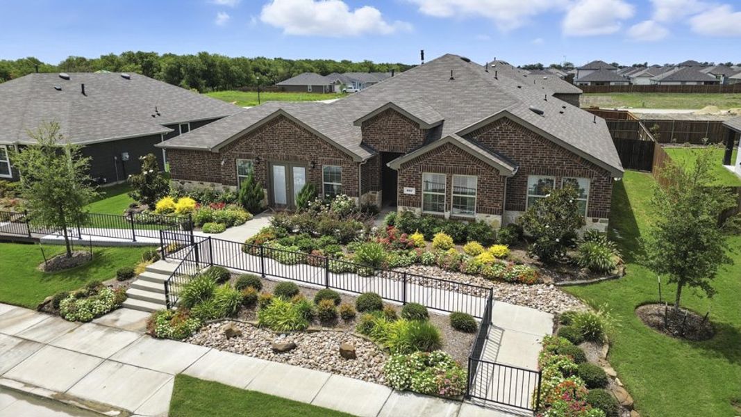 Front exterior of a home in the Waverly Estates community, located in Josephine, TX (Image 10). Front exterior of a home in the Waverly Estates community, located in Josephine, TX (Image 10).
