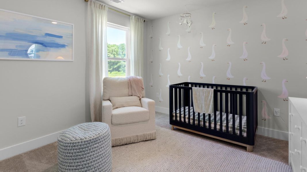 Furnished interior in a model home at Surfside Landing in Hubert (Image 32).