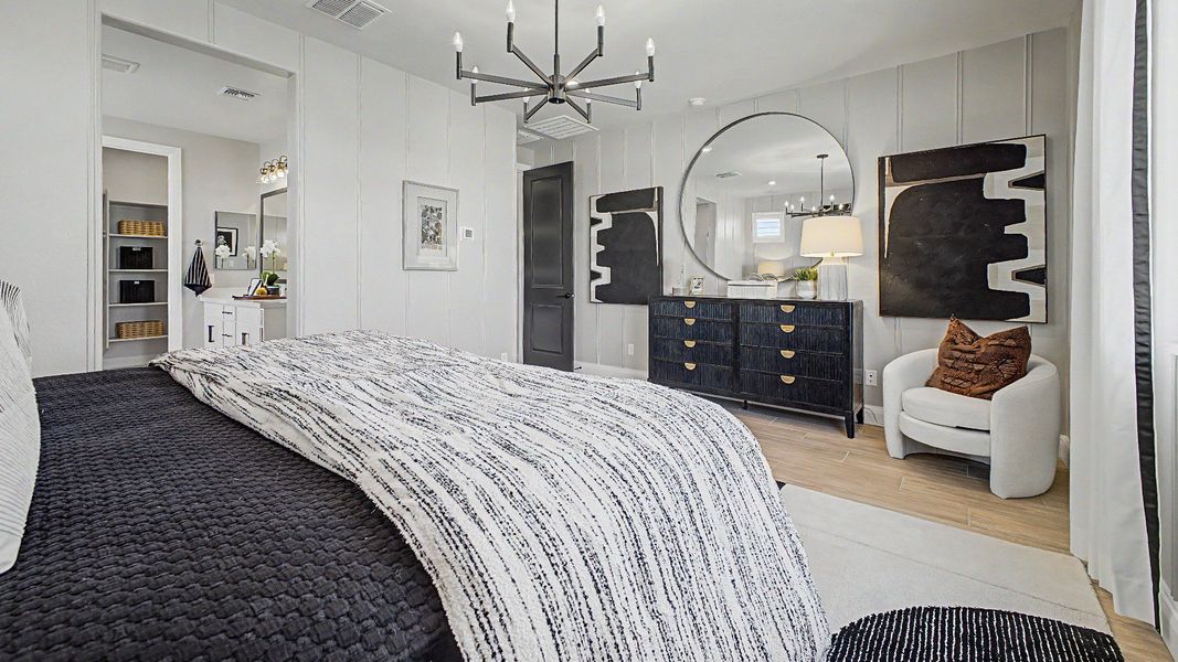 Furnished interior in a model home at Apache Farms in Buckeye (Image 22).