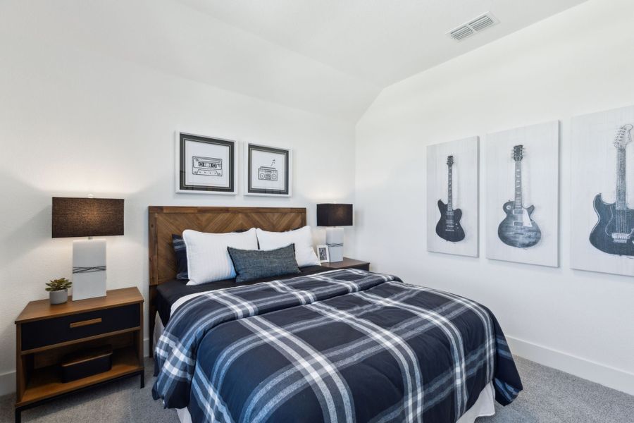 Furnished interior in a model home at Painted Tree Woodland West in McKinney (Image 65). Furnished interior in a model home at Painted Tree Woodland West in McKinney (Image 65).