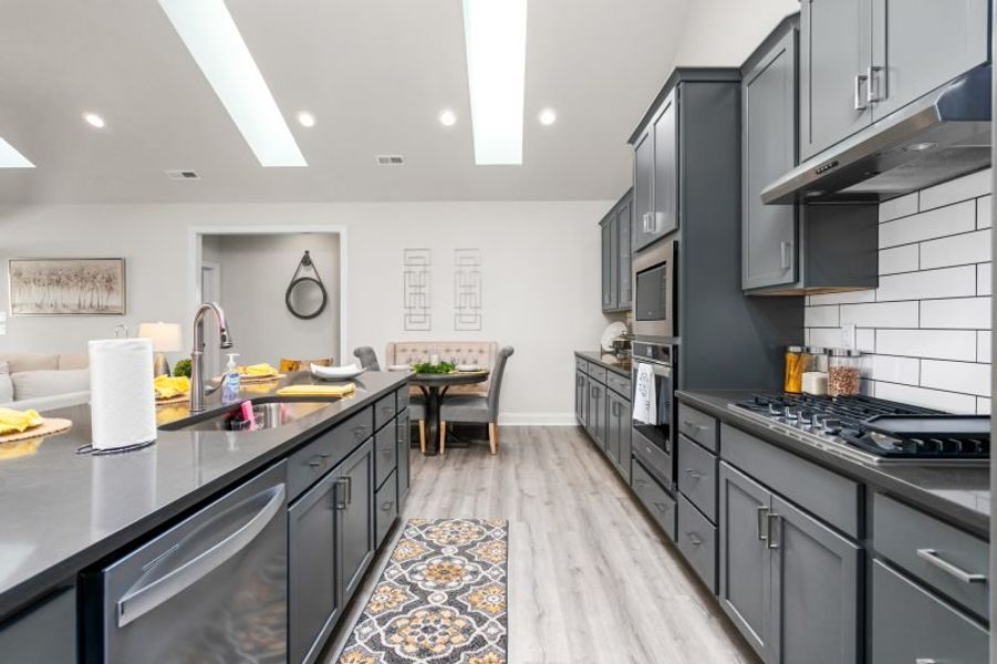 Furnished interior in a model home at Northborough in Colfax (Image 63).