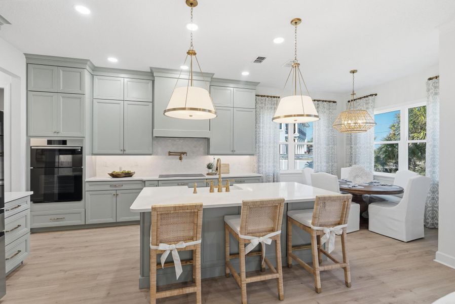 Furnished interior in a model home at Beachview Cove in Ormond Beach (Image 54).