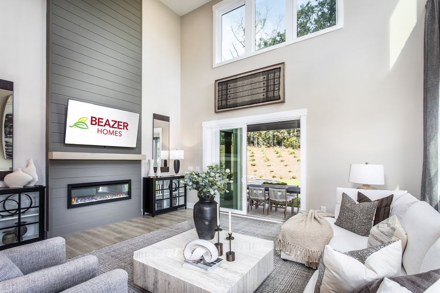 Furnished interior in a model home at Acacia in Cumming (Image 6).
