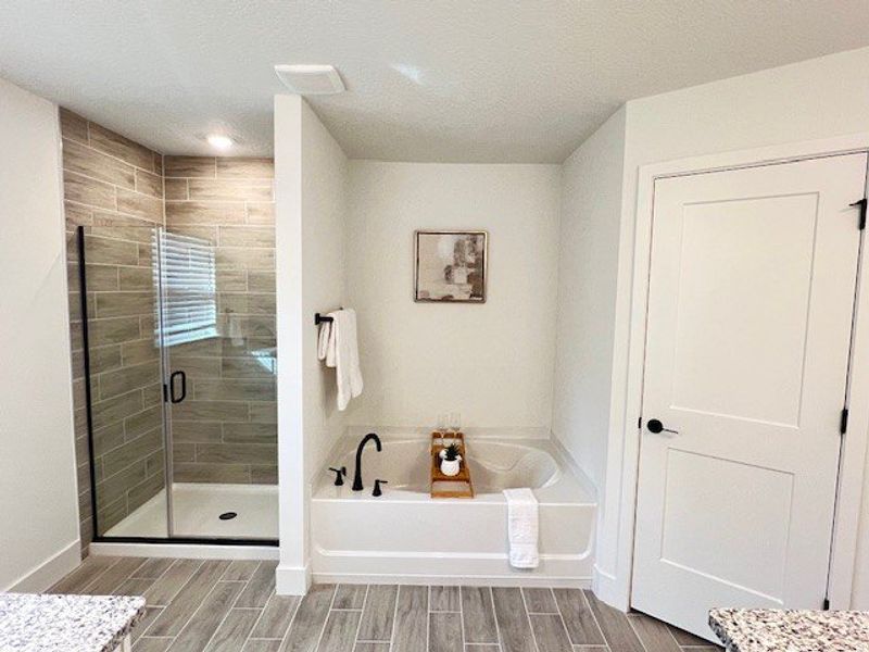 Furnished interior in a model home at Hill Country Estates in Dade City (Image 14).