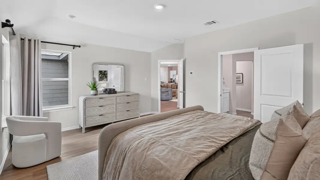 Furnished interior in a model home at Boardwalk in Lancaster (Image 8).