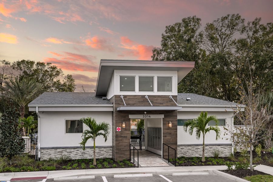 Front exterior of a home in the Bloomingdale Townes community, located in Brandon, FL (Image 4). Front exterior of a home in the Bloomingdale Townes community, located in Brandon, FL (Image 4).