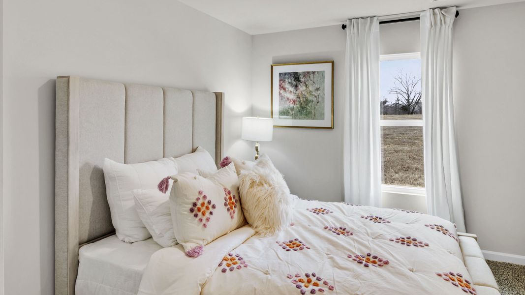 Furnished interior in a model home at Bailey Park in Fayetteville (Image 10). Furnished interior in a model home at Bailey Park in Fayetteville (Image 10).