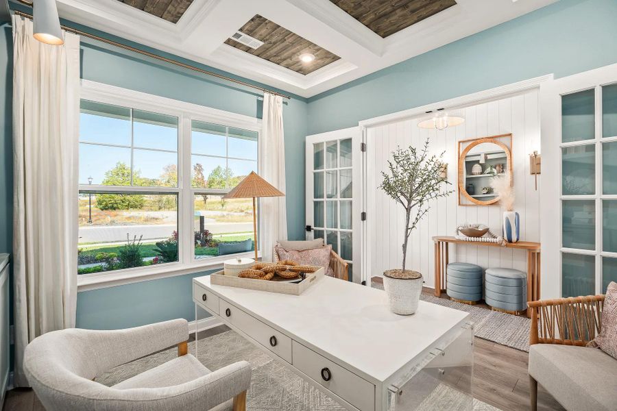 The Courtland Home Office The Courtland Home Office