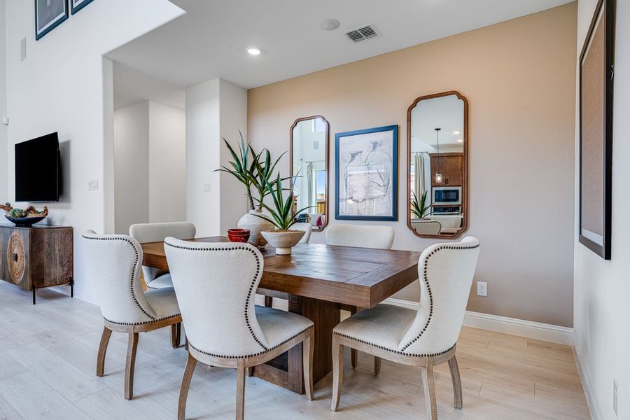 Furnished interior in a model home at The Ranch at Uptown Celina 40s in Celina (Image 39).