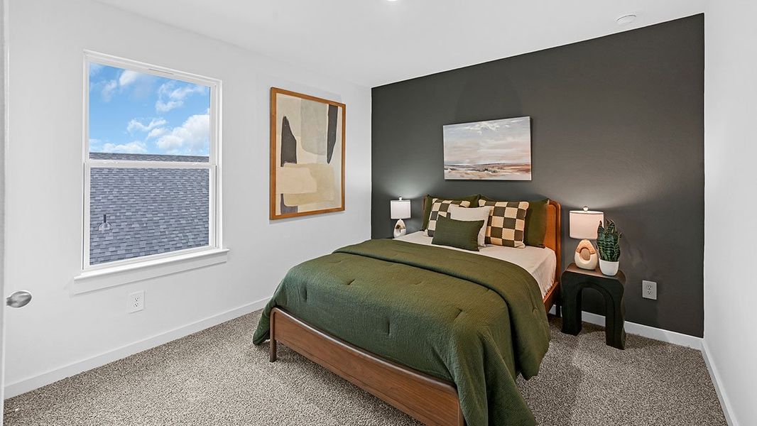 Furnished interior in a model home at Sorrento in Richmond (Image 41).