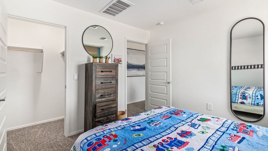 Furnished interior in a model home at Hanson Ridge in Vail (Image 34).