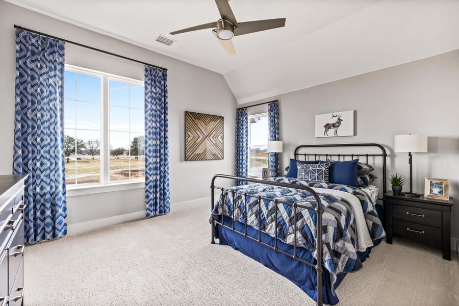 Furnished interior in a model home at Windsong Ranch - The Enclave in Prosper (Image 34). Furnished interior in a model home at Windsong Ranch - The Enclave in Prosper (Image 34).