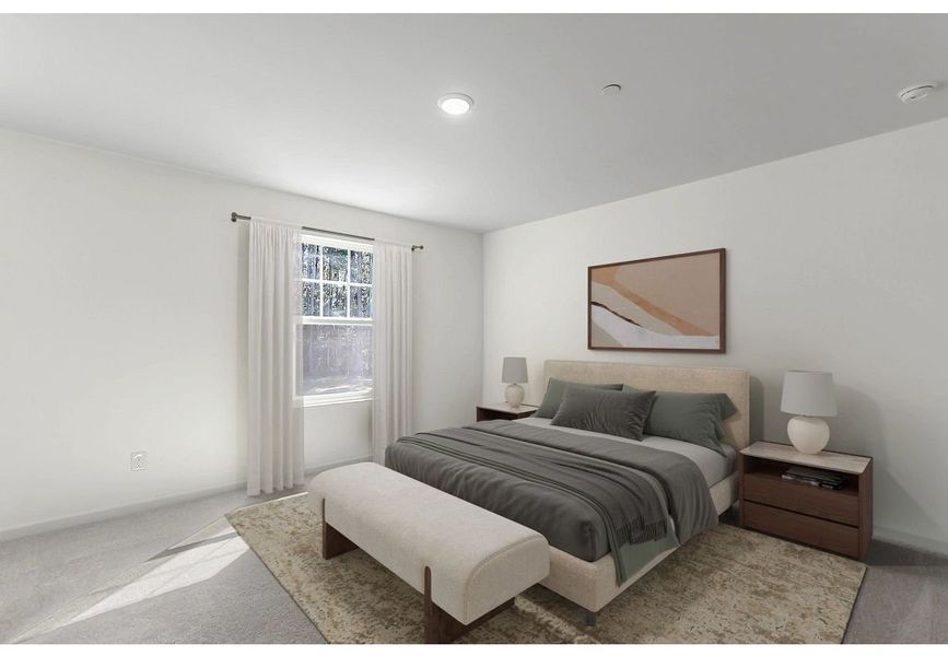 Furnished interior in a model home at Halstead in Moncks Corner (Image 6).