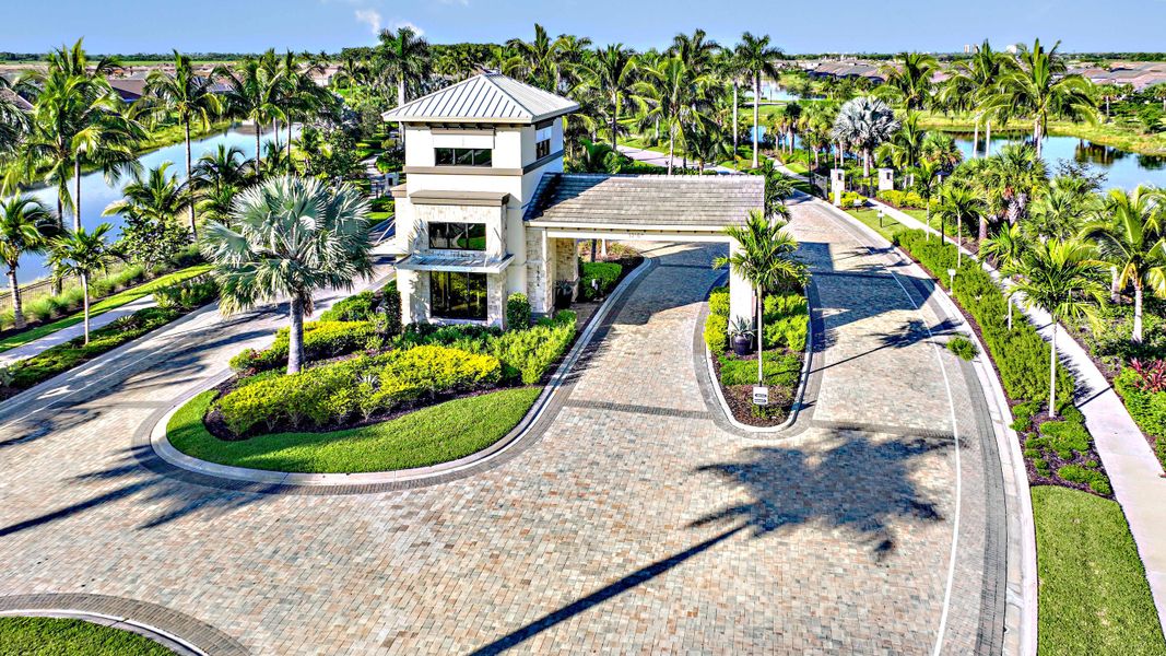 Front exterior of a home in the Esplanade by the Islands community, located in Naples, FL (Image 13).