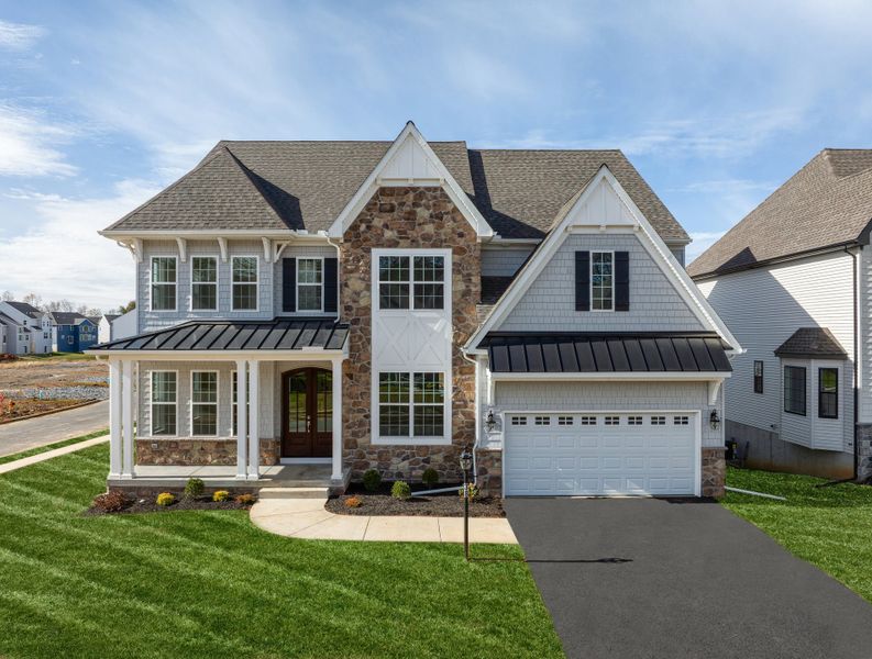 Front exterior of a home in the Arbor Gate community, located in Simpsonville, SC (Image 4). Front exterior of a home in the Arbor Gate community, located in Simpsonville, SC (Image 4).