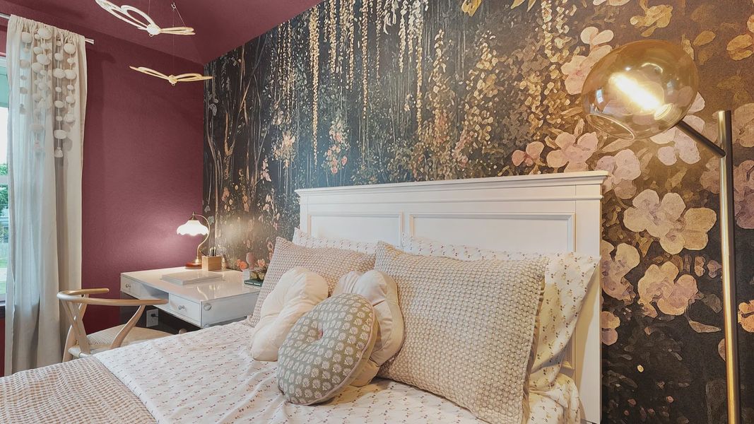 Furnished interior in a model home at Piedmont in San Antonio (Image 58).
