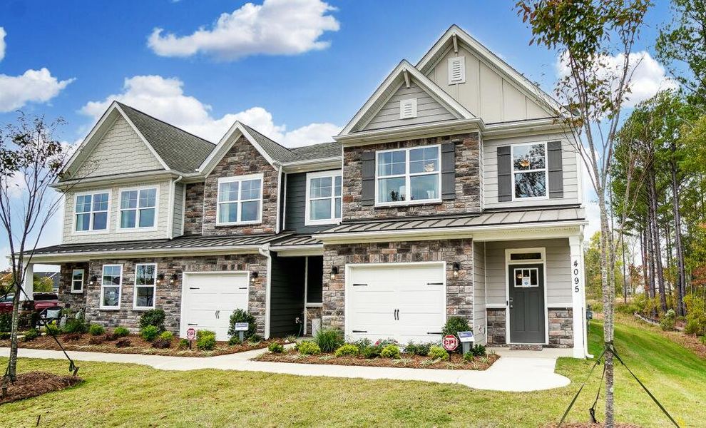 Front exterior of a home in the CraigStone community, located in Woodruff, SC (Image 2).