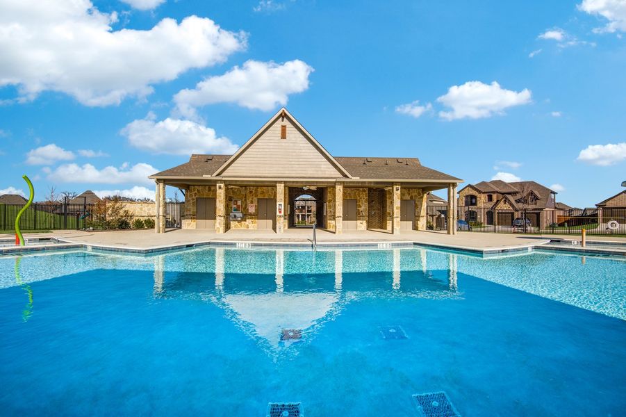 Front exterior of a home in the Timberbrook community, located in Justin, TX (Image 40). Front exterior of a home in the Timberbrook community, located in Justin, TX (Image 40).