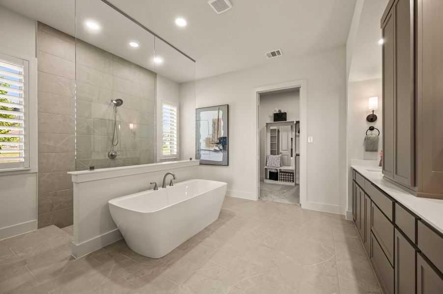 Furnished interior in a model home at NorthGlen in Haslet (Image 30). Furnished interior in a model home at NorthGlen in Haslet (Image 30).