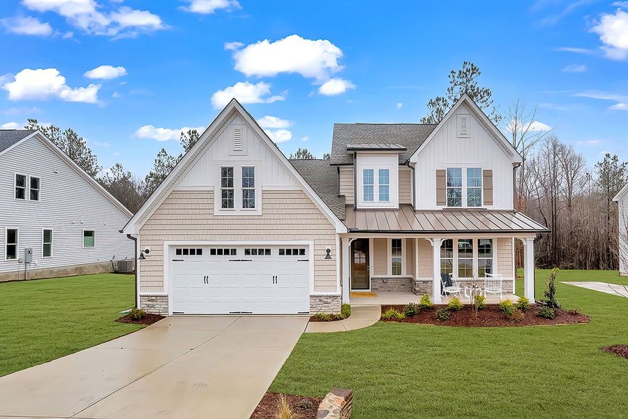 Front exterior of a home in the Baylee Ridge community, located in Selma, NC (Image 46). Front exterior of a home in the Baylee Ridge community, located in Selma, NC (Image 46).