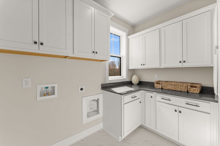 Furnished interior in a model home at Double Springs in Taylors (Image 55). Furnished interior in a model home at Double Springs in Taylors (Image 55).