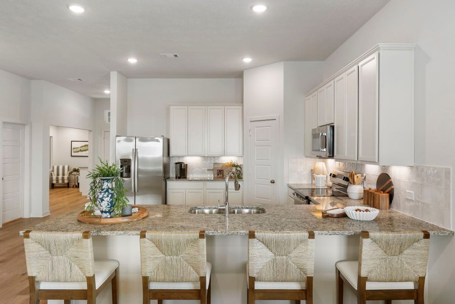 Furnished interior in a model home at Rockbridge East in Huntsville (Image 6). Furnished interior in a model home at Rockbridge East in Huntsville (Image 6).